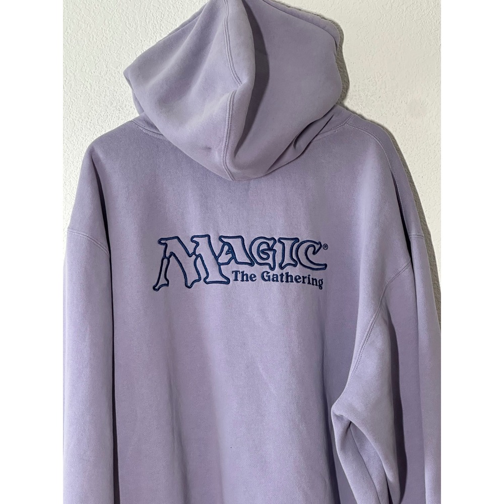 Teddy Fresh X Magic The Gathering TF H3H3 Hoodie 3XL Purple Embroidered Logo - Picture 2 of 11